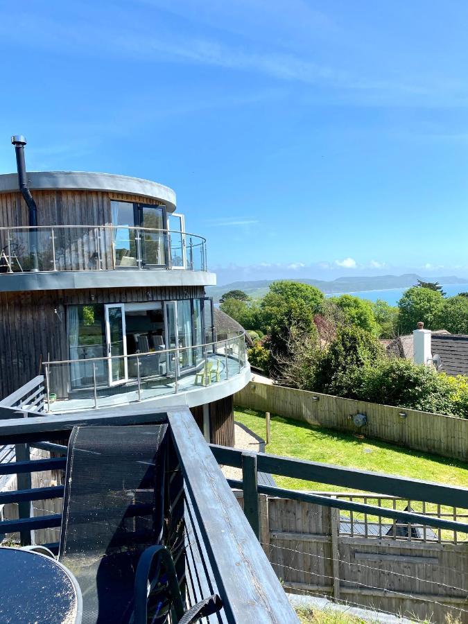 Bay View Veranda: Lyme's 3-Story Coastal Retreat Lyme Regis Exterior photo