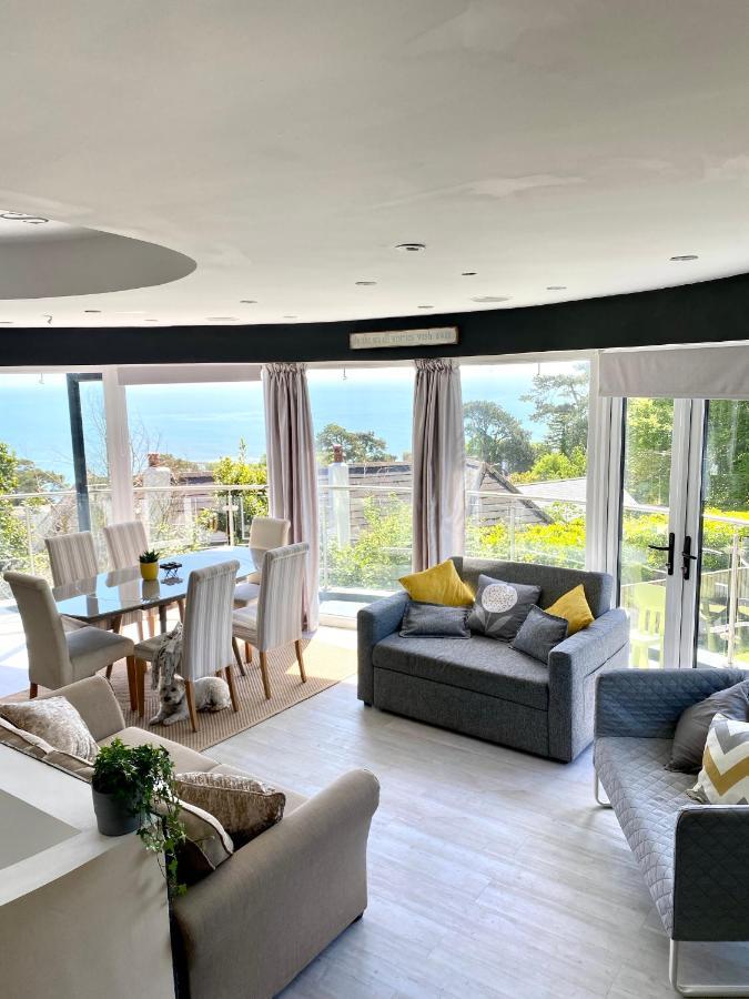 Bay View Veranda: Lyme's 3-Story Coastal Retreat Lyme Regis Exterior photo