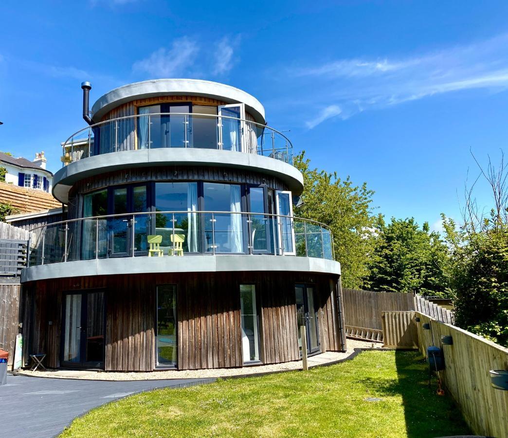 Bay View Veranda: Lyme's 3-Story Coastal Retreat Lyme Regis Exterior photo